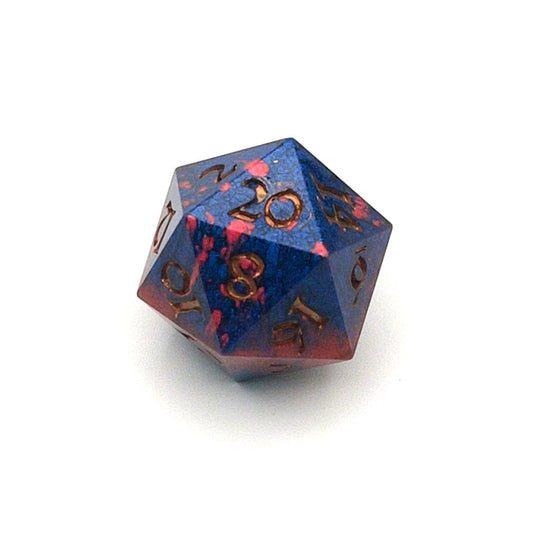 Lush Velvet Resin Dice Set
