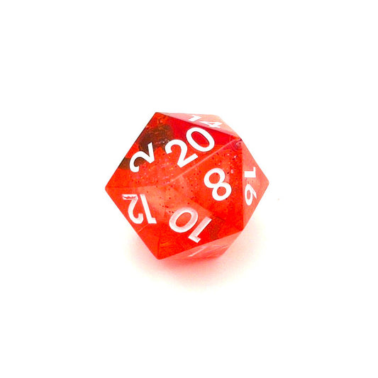 Red Hot! Resin Dice Set