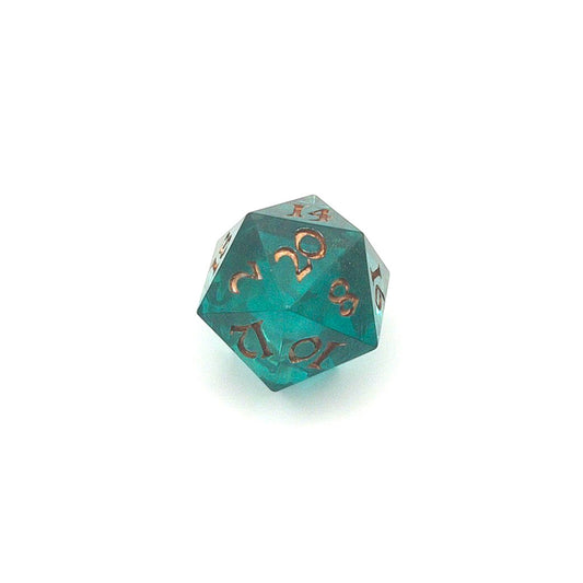 Into the Green Depths Resin Dice Set