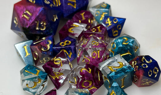 So why locally handmade resin dice?