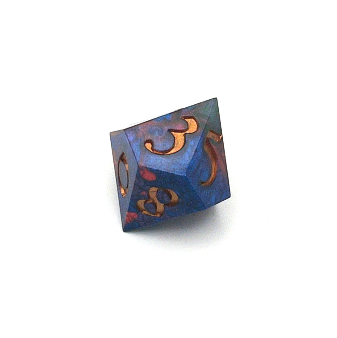 Lush Velvet Resin Dice Set