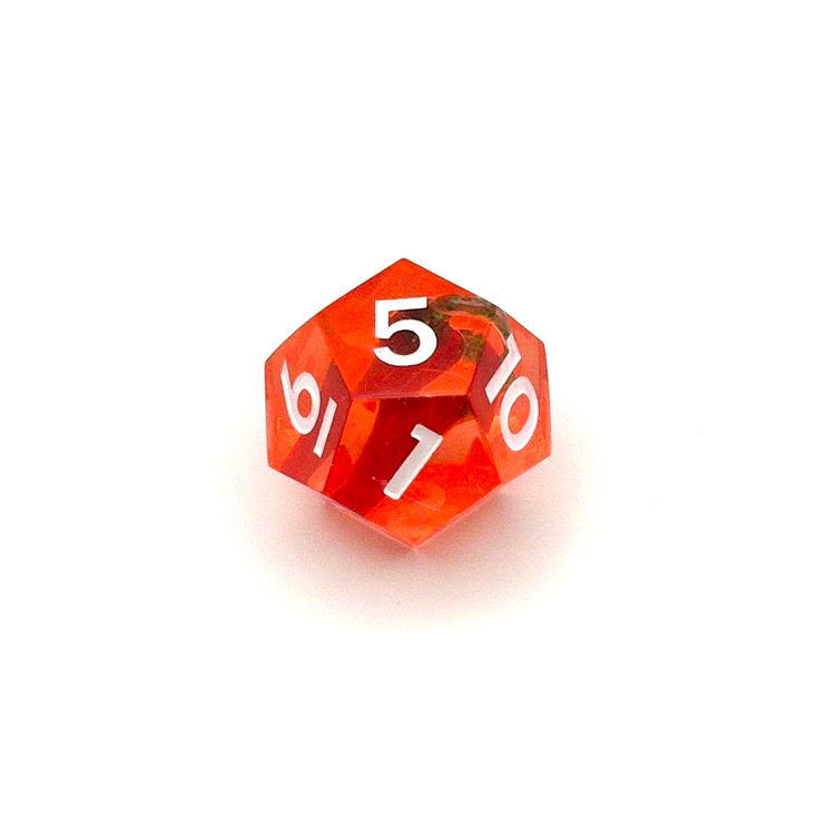 Red Hot! Resin Dice Set