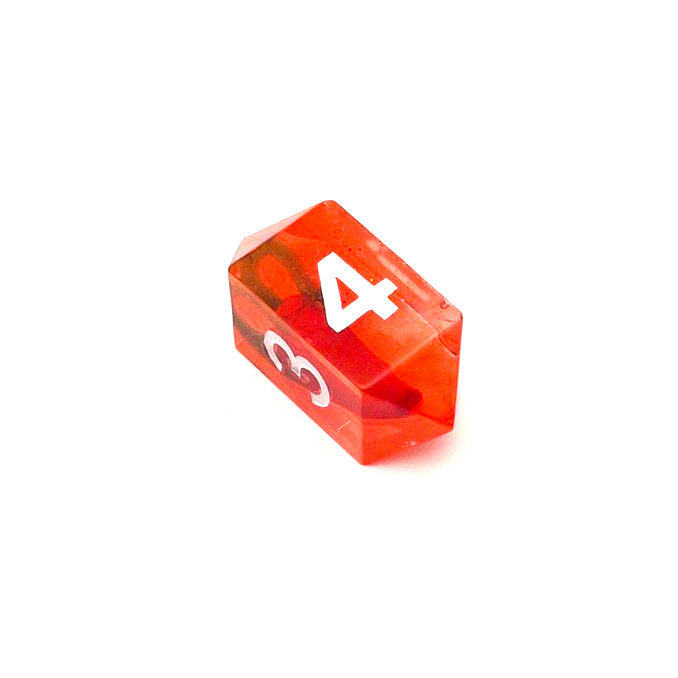 Red Hot! Resin Dice Set