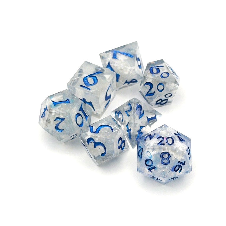 Frozen Solid Resin Dice Set