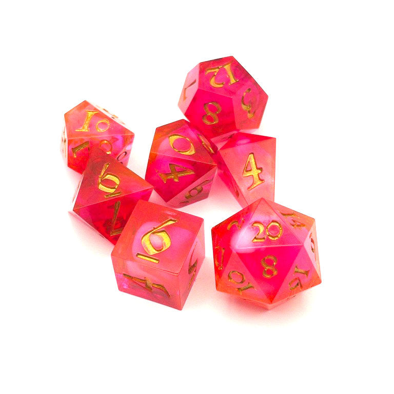 Jewel Cloud Resin Dice Set