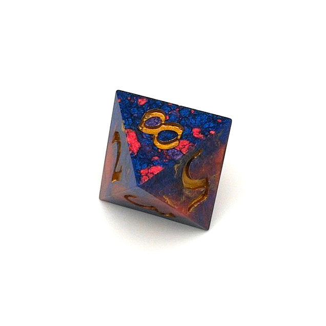 Lusher Velvet Resin Dice Set
