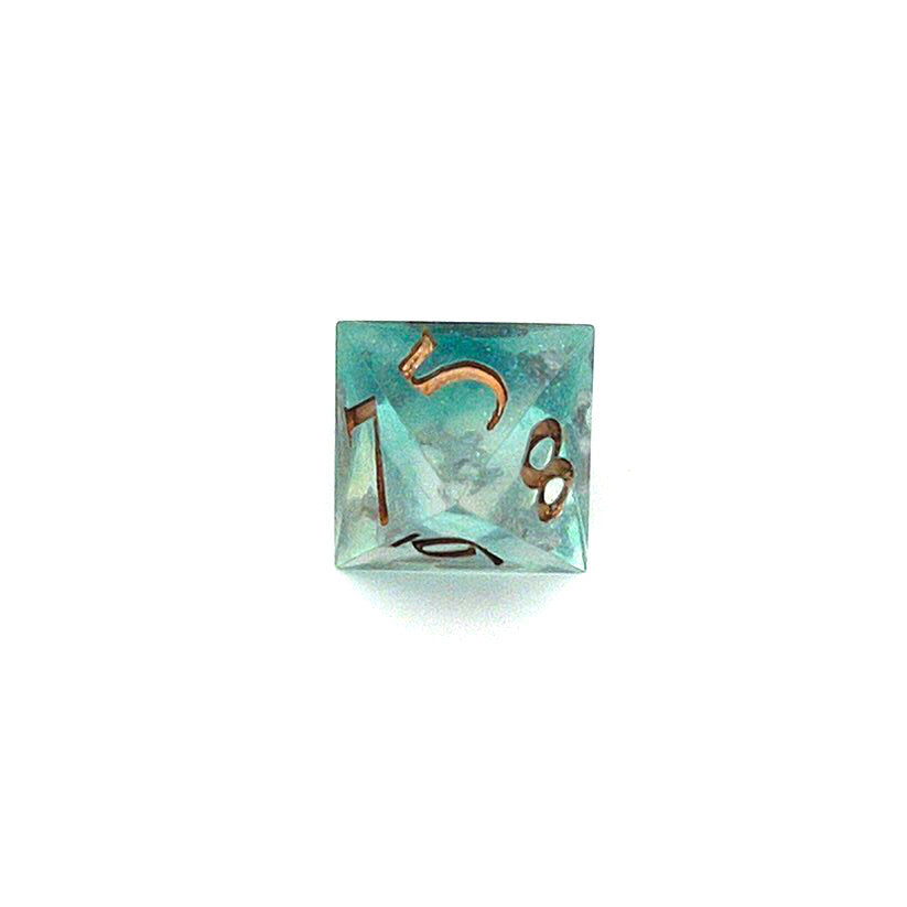 Paddling in the Shallows Resin Dice Set