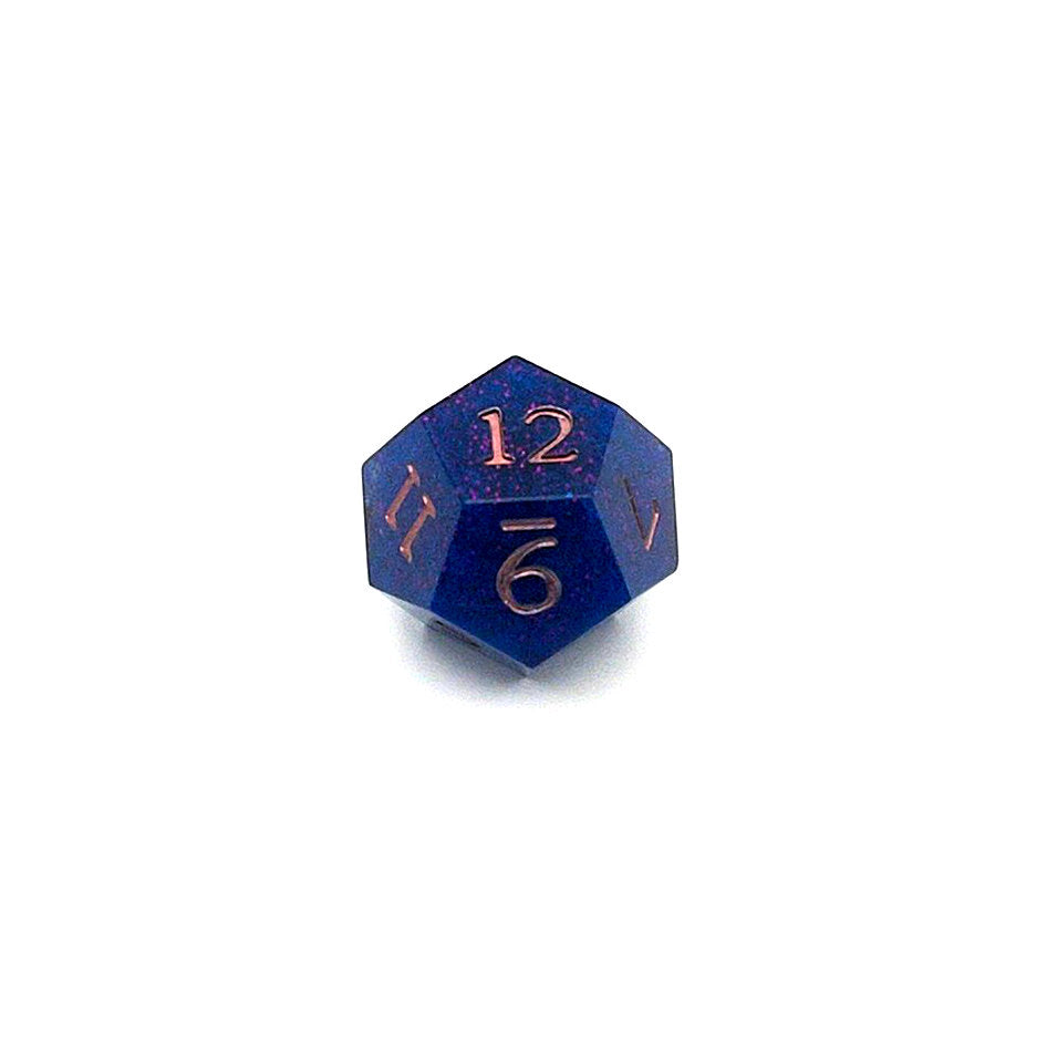 I'm So Blue Resin Dice Set