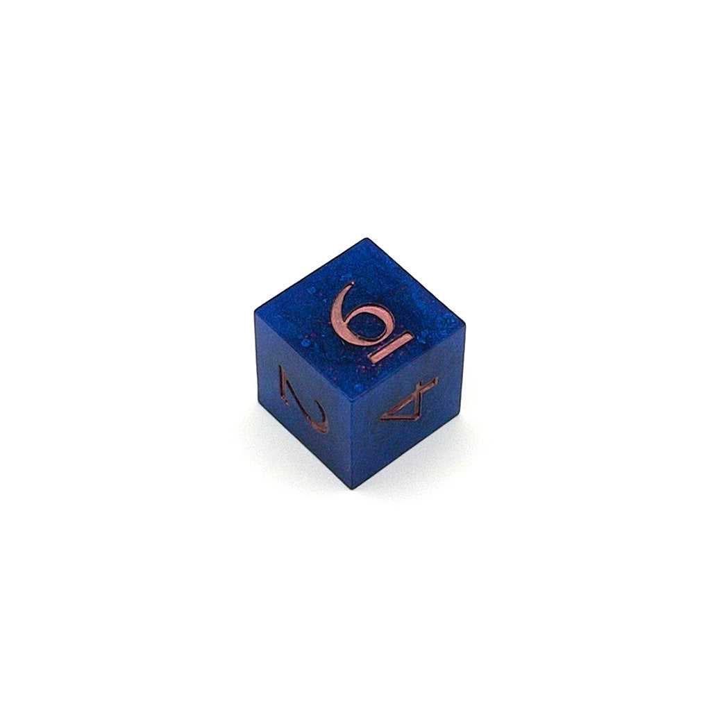 I'm So Blue Resin Dice Set