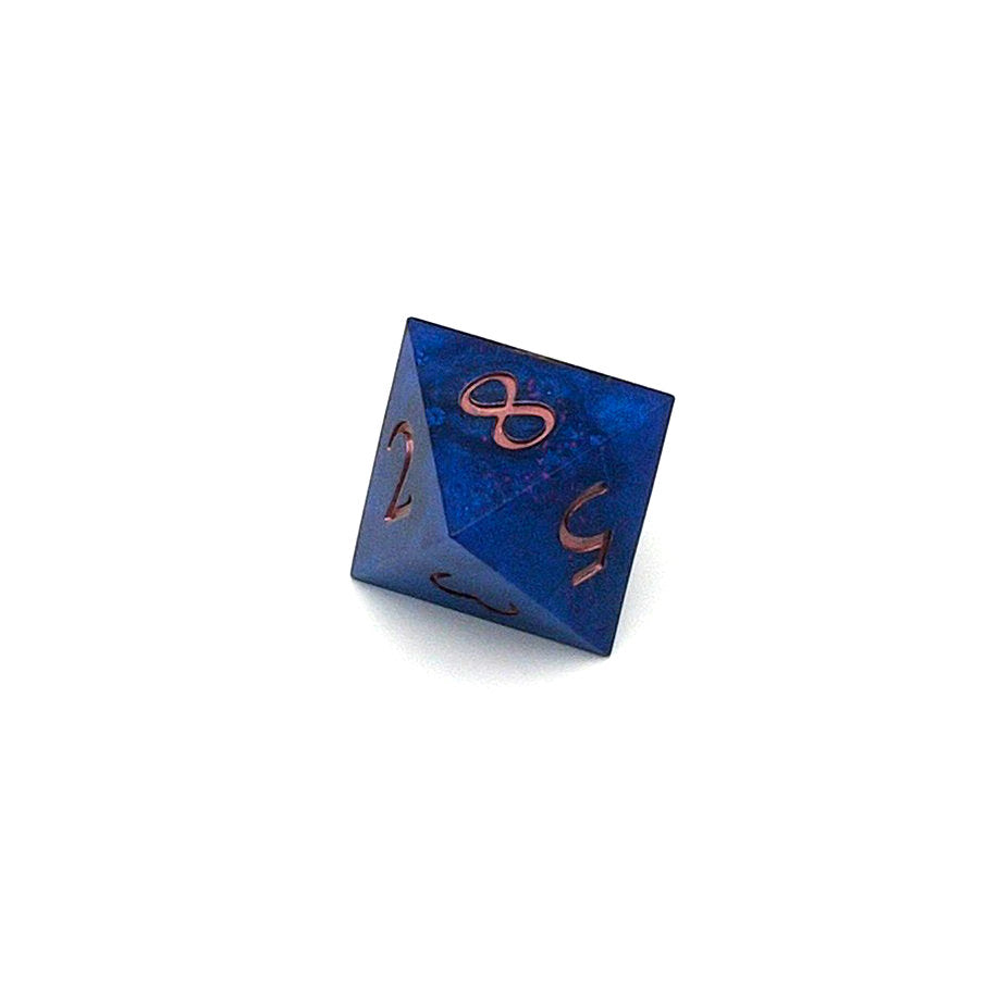 I'm So Blue Resin Dice Set