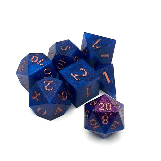 I'm So Blue Resin Dice Set