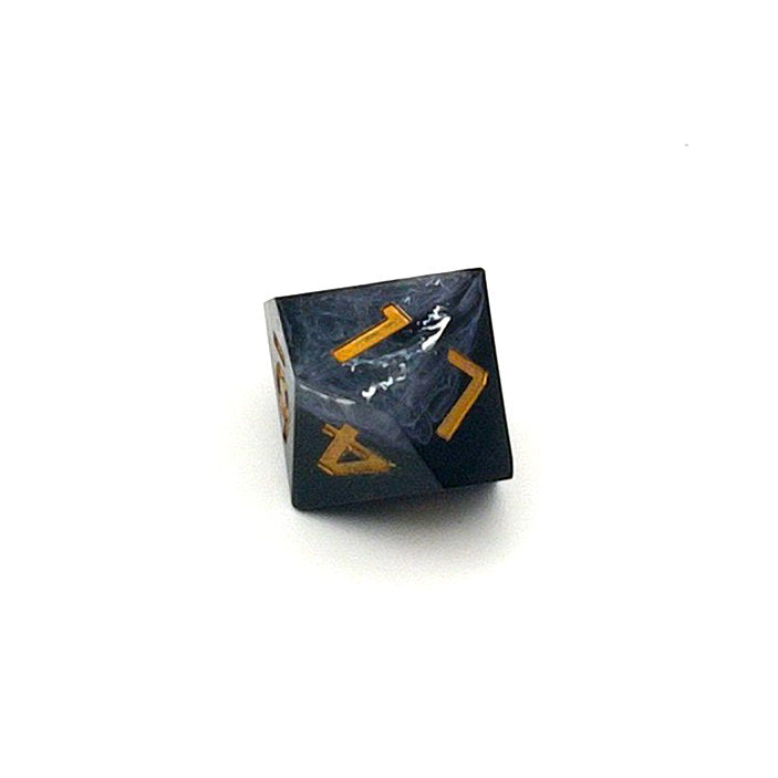 Dark is the Night Resin Dice Set