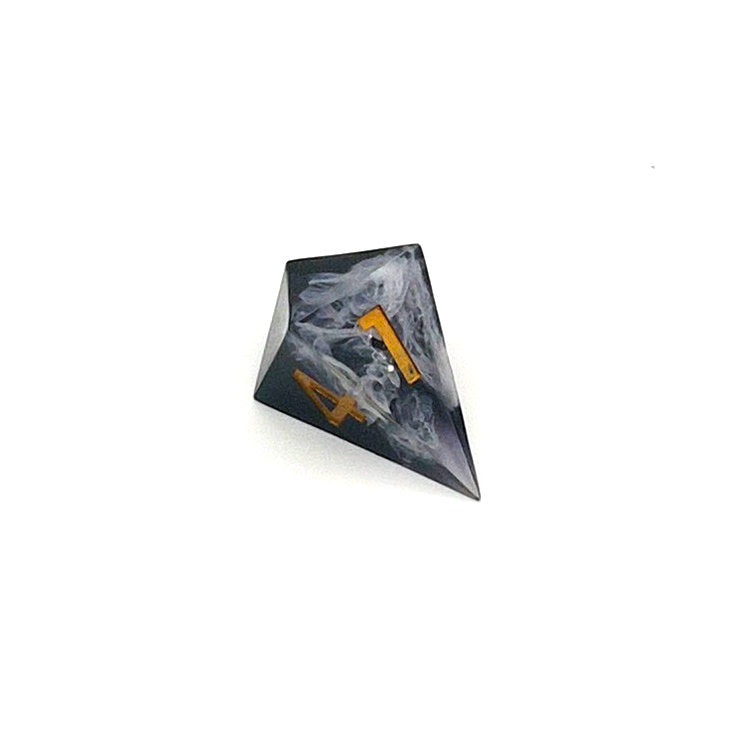 Dark is the Night Resin Dice Set