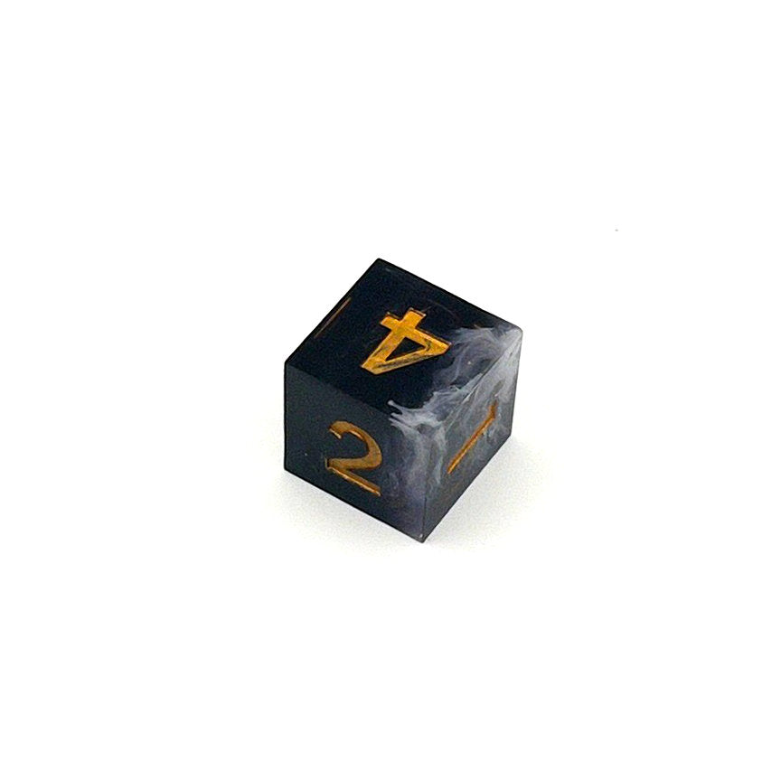 Dark is the Night Resin Dice Set