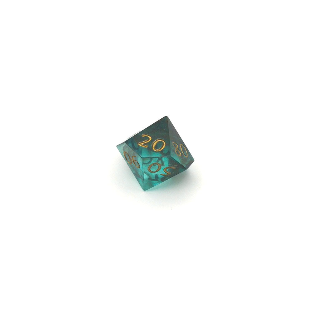 Rising From the Green Depths Resin Dice Set