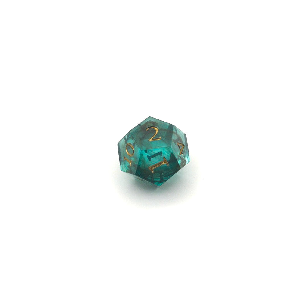 Rising From the Green Depths Resin Dice Set