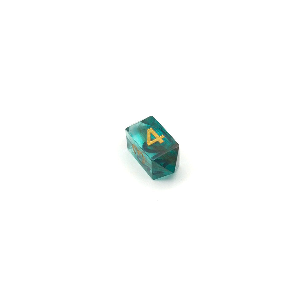 Rising From the Green Depths Resin Dice Set