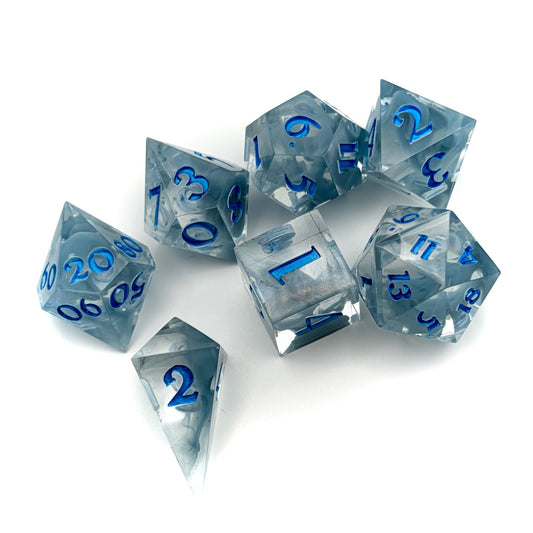 What We Hide Inside Resin Dice Set